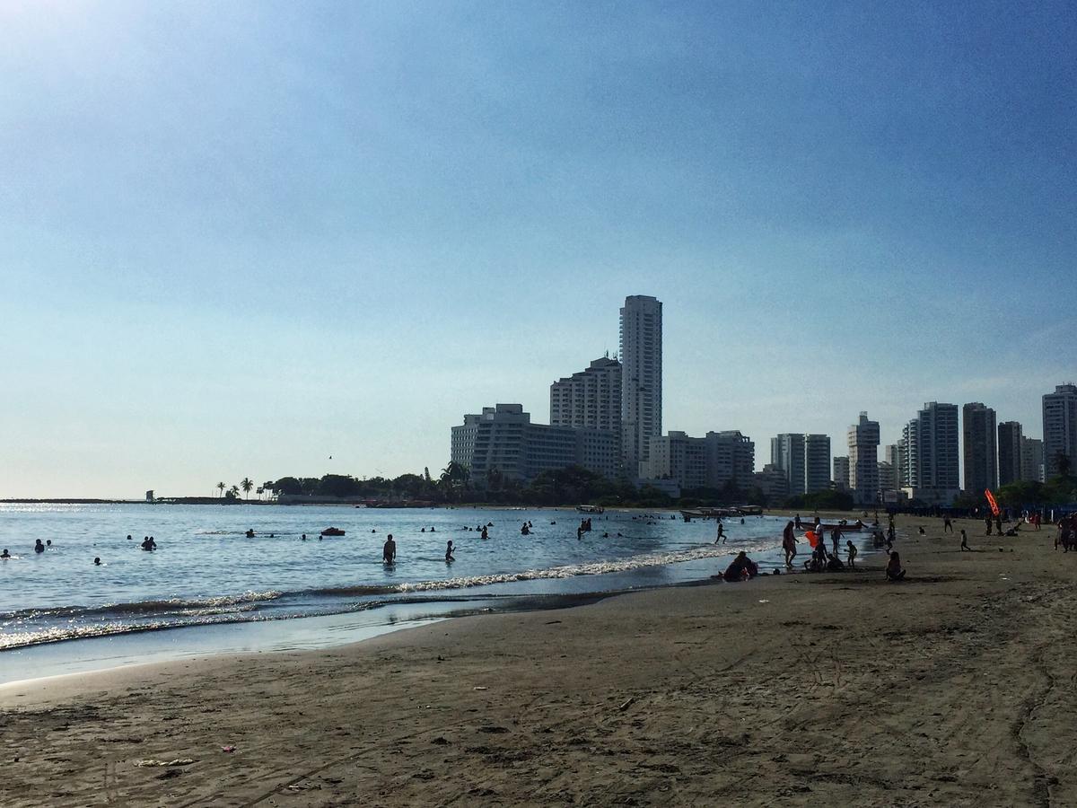 Apartamento Con Hermosa Vista Y Cerca De Playas Cartagena 外观 照片